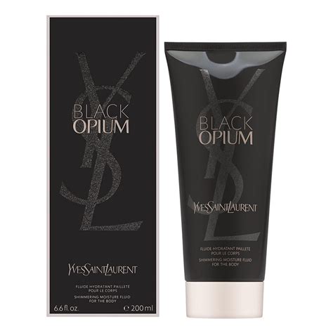 yves saint laurent black opium lotion